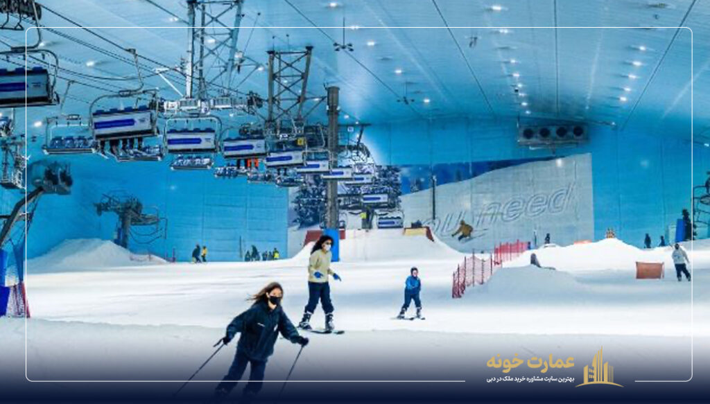 Ski Dubai پیست اسکی دبی یکی از جاهای دیدنی دبی