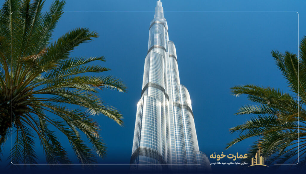 برج خلیفه burj khalifa یکی از جاهای دیدنی دبی است