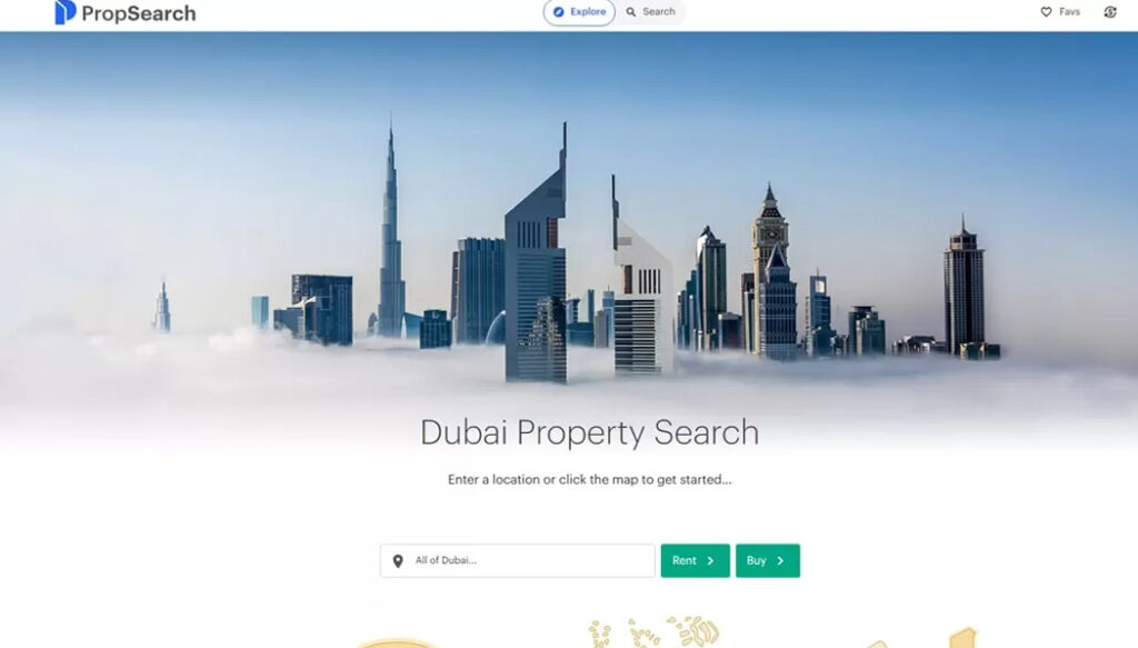 سایت propsearch.ae سایت خرید فروش خانه در دبی