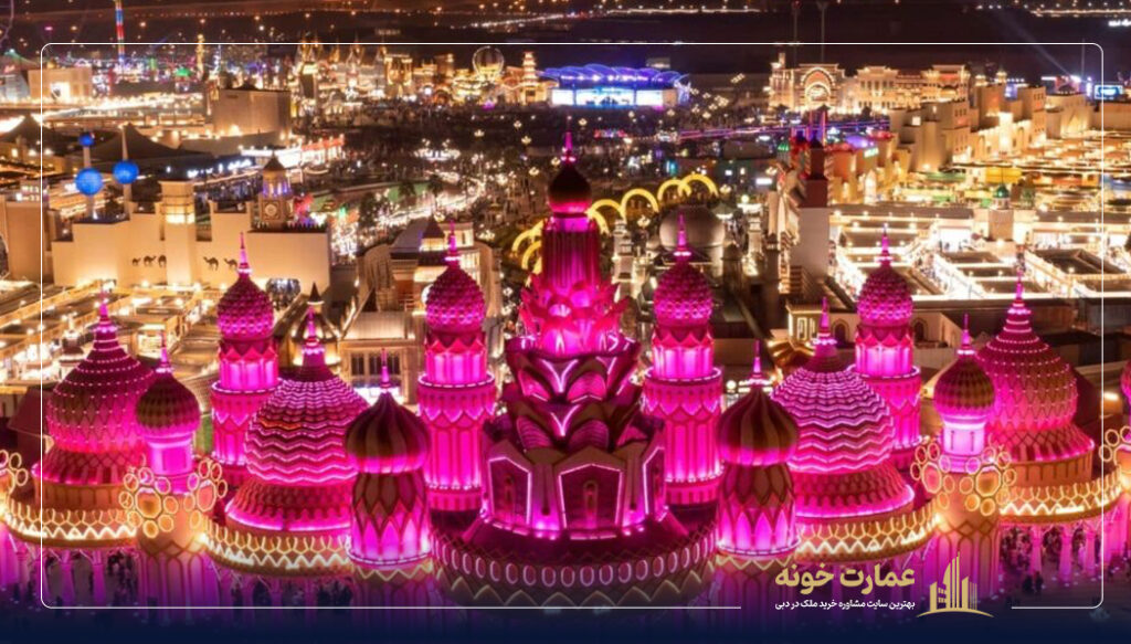 یکی از بهترین مراکز خرید دبی گلوبال ویلیج یا دهکده جهانی دبی است