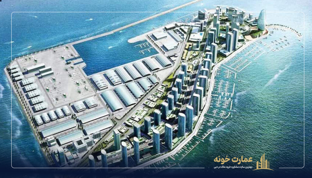 دبی ماریتایم سیتی یکی از جزیار مصنوعی دبی است