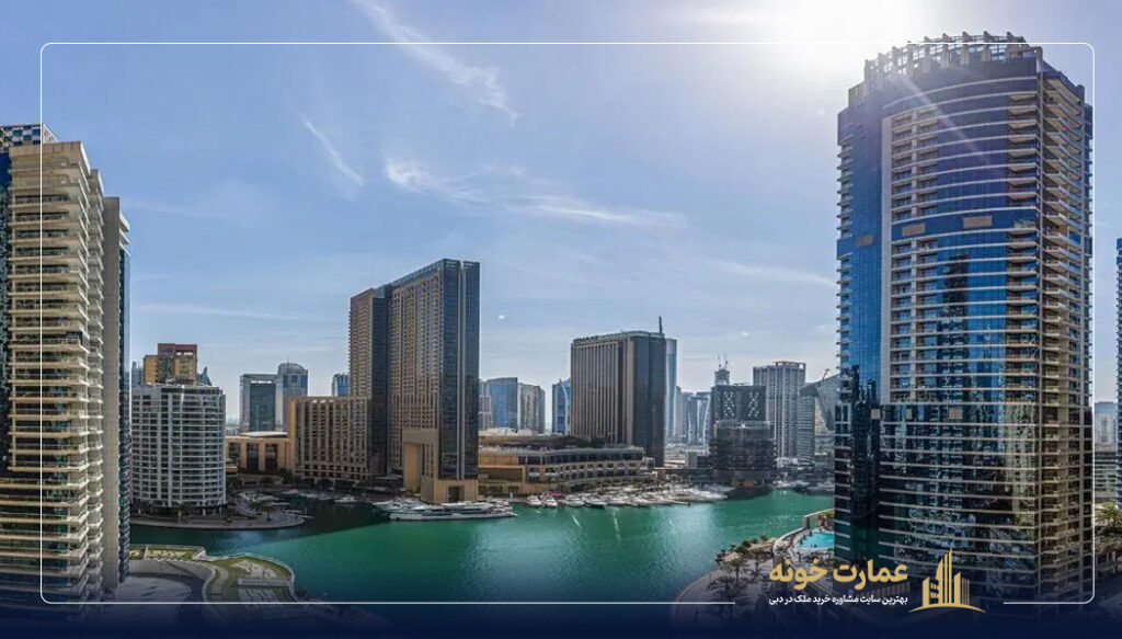 Jumeirah Beach Residence یکی از مناطق پرطرفدار در دبی برای اجاره خانه