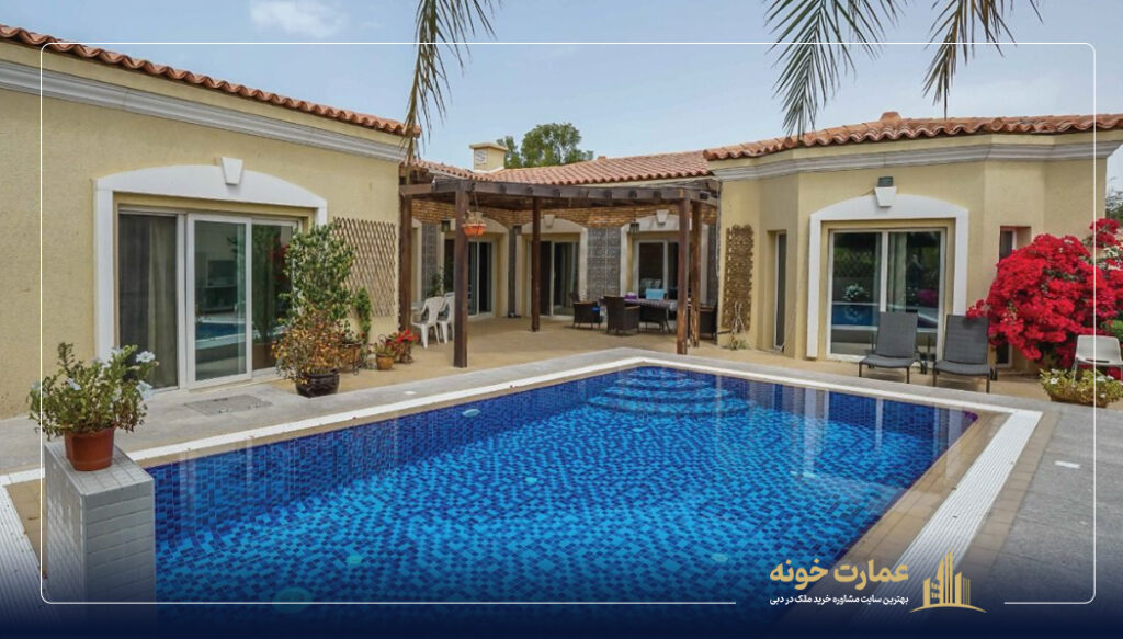 اجاره روزانه ویلا در دبی با استخر