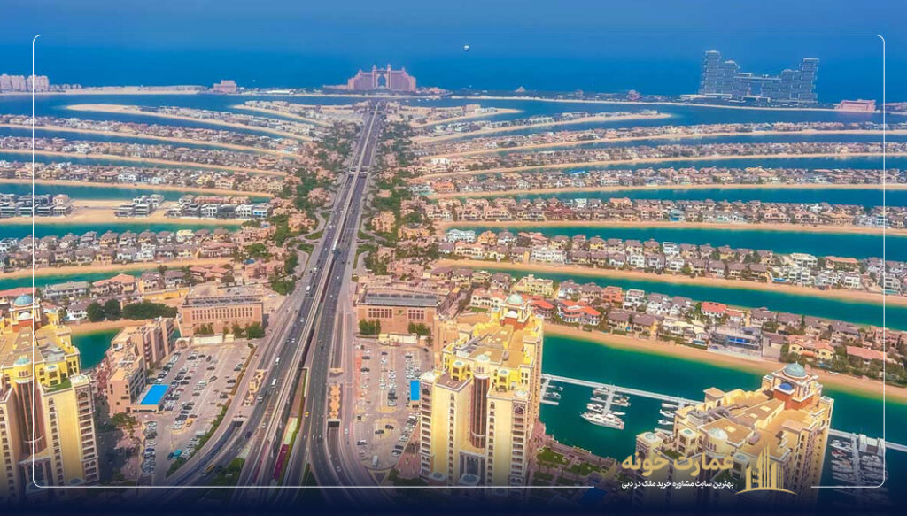 هزینه اجاره خانه در پالم جمیرا دبی