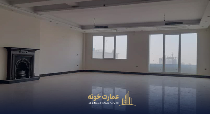 تهاتر آپارتمان بلوار کاوه با ملک دبی نمای داخلی آپارتمان