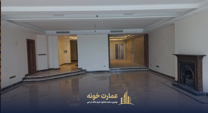 تهاتر آپارتمان بلوار کاوه با ملک دبی آشپزخانه آپارتمان در بلوار کاوه