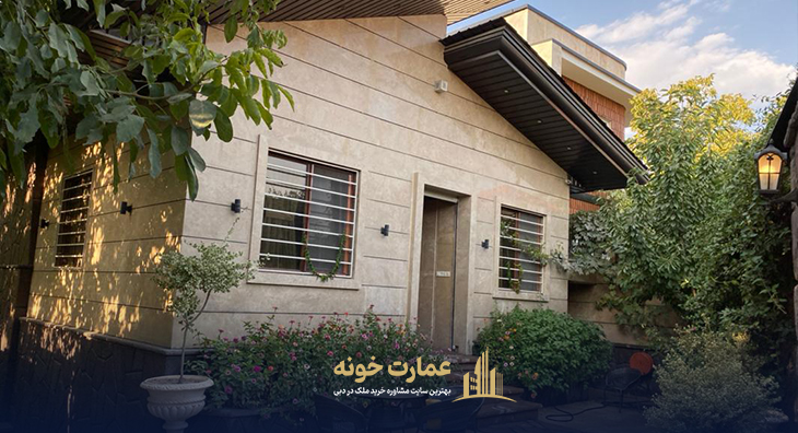 نما سنگ تهاتر ویلا چناران دماوند با ملک دبی