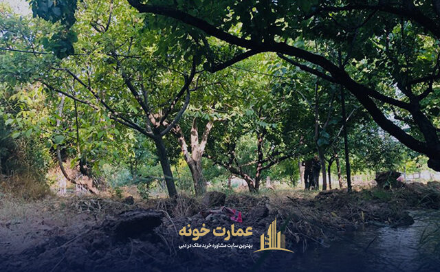 معاوضه باغ در کیلان دماوند با دبی